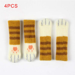 CAT PAW CHAIR SOCKS (4 PACK)