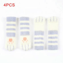 Load image into Gallery viewer, CAT PAW CHAIR SOCKS (4 PACK)